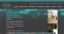 Desktop Screenshot of lebocq-immobilier.com